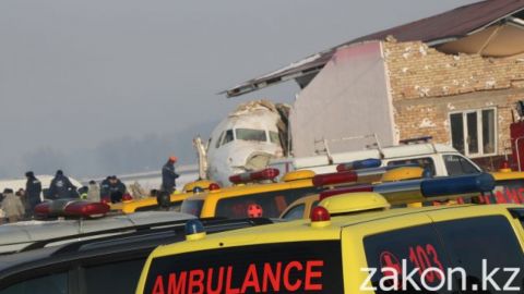 Авиакатастрофа в Казахстане: МВД начало расследование