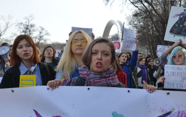 В Киеве прошел "Марш женщин"