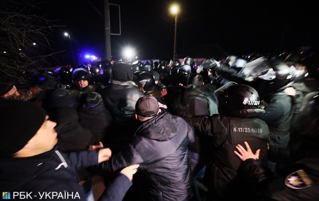 Після протестів у Нових Санжарах буде кілька затриманих осіб, - поліція