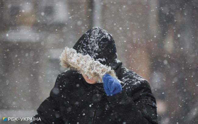 Украину накроет снег и метель: прогноз погоды на сегодня