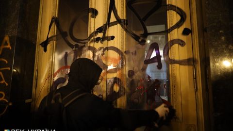 Полиция сообщила о подозрении пяти участникам беспорядков под ОП