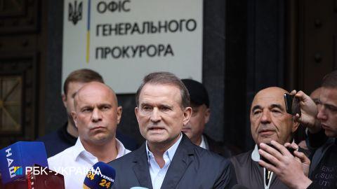 Медведчук прибыл в Офис генпрокурора