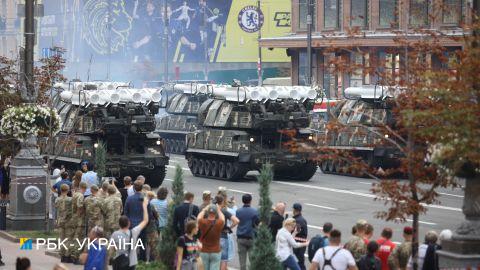 Центр Киева завтра снова перекроют из-за репетиции парада: карта объезда