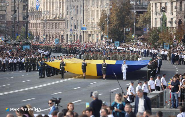 Танки, авіація і кораблі: онлайн-трансляція параду на День незалежності