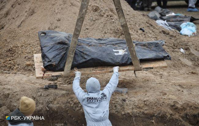 Під Бучею знайшли ще одне поховання з розстріляними людьми