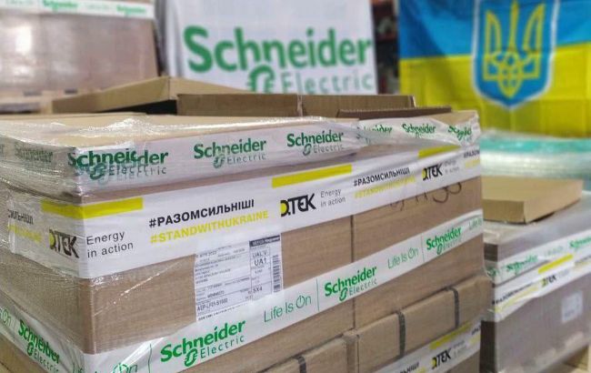 ДТЭК вместе с Schneider Electric обеспечивают энергетиков оборудованием для ремонта электросетей