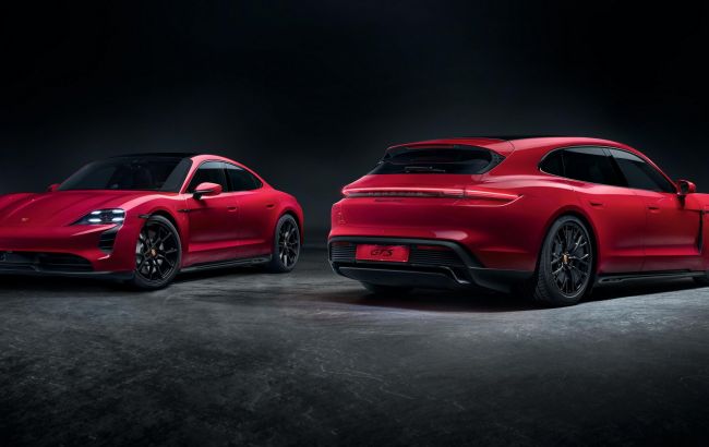 Для спорта и холодильников: Porsche показала сразу две новые версии электромобиля Taycan