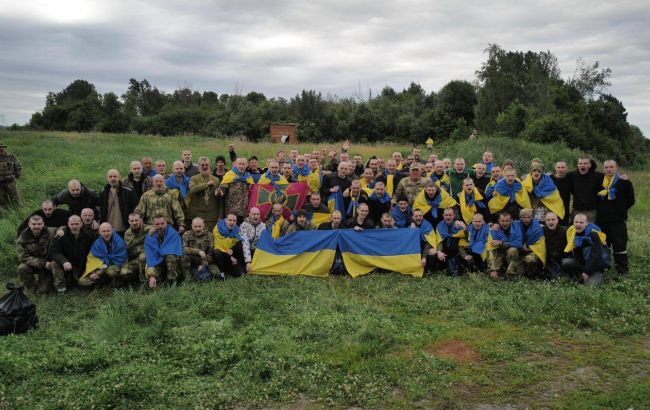 Украина вернула из российского плена еще 95 защитников