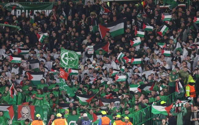 Британський гранд заблокував дві сотні абонементів через прапори Палестини на стадіоні