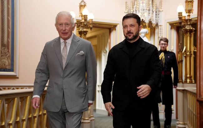 Зеленский встретился с королем Британии Чарльзом III