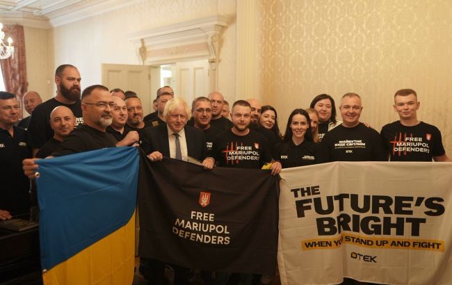 Ветерани ДТЕК зустрілися у Лондоні з Джонсоном