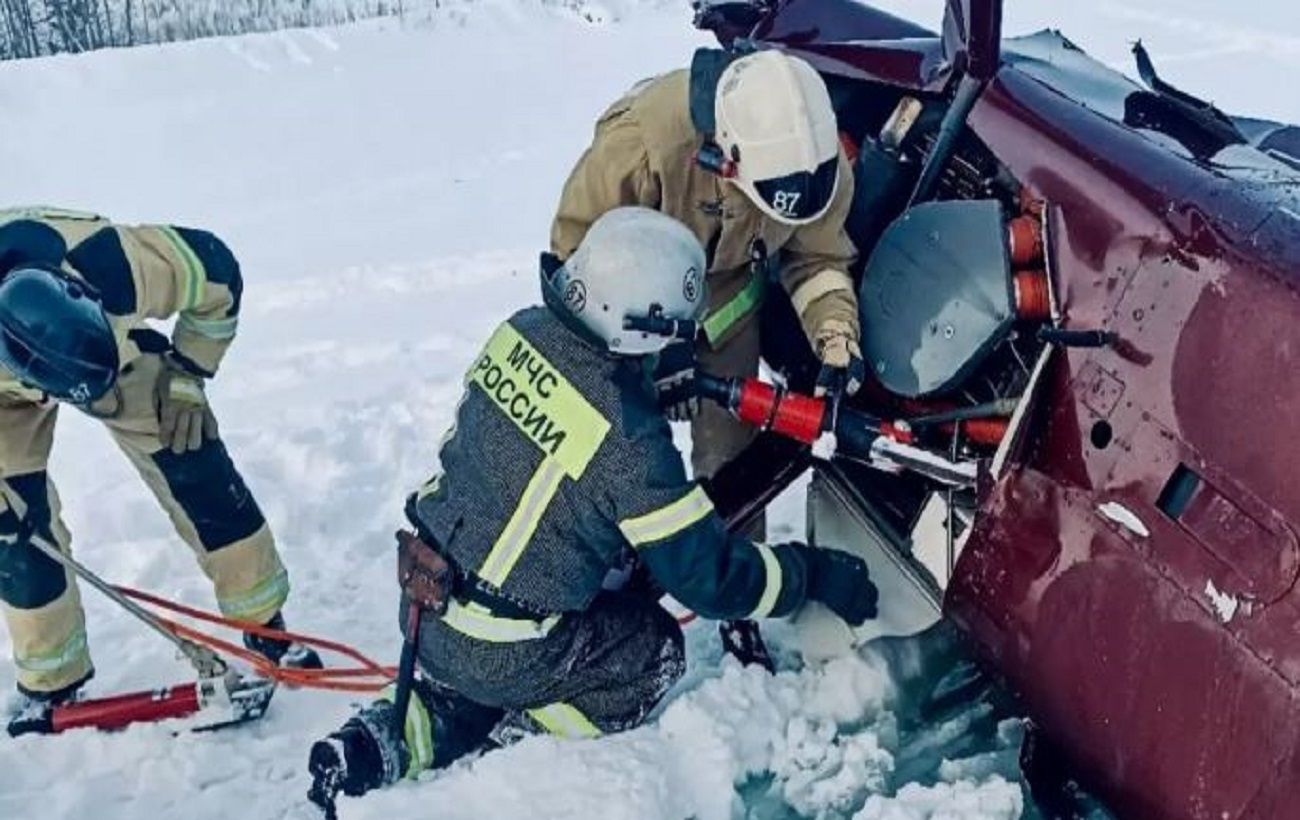 У РФ розбився гелікоптер з бізнесменом, який надавав послуги "Газпрому" і "Роснефти"