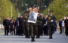 В Украине перезахоронили прах Евгения Коновальца