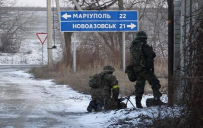 Сили АТО продовжили наступ на Новоазовськ, знищено ряд блокпостів бойовиків, - "Азов"