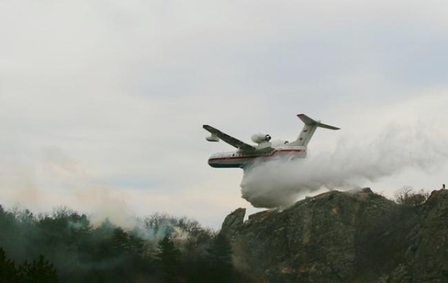 В Крыму возникли лесные пожары в горах