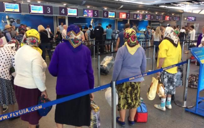 В сети продемонстрировали значимость безвиза для пожилых авиапассажиров в Украине