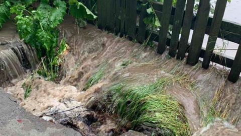 Через буревій та опади: у Київській області прорвало дамби