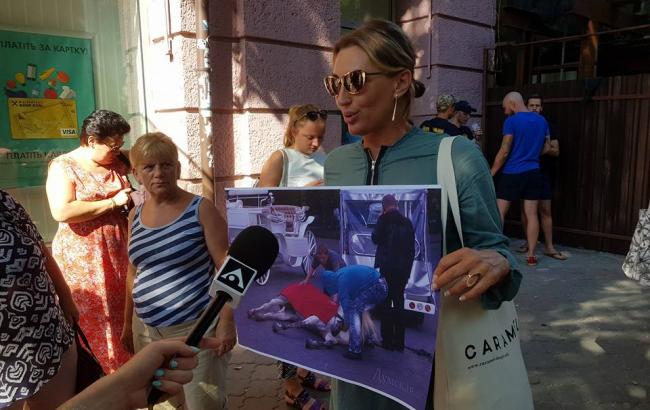 В Одесі люди вийшли на мітинг проти використання тварин