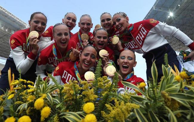 Россия лидирует по количеству отобранных олимпийских медалей