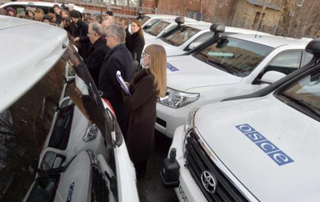 Миссия ОБСЕ подверглась нападению со стороны боевиков под Луганском