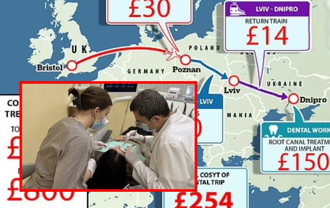 Проїхала 3 тисячі кілометрів: українка повернулась із Британії, щоб вилікувати зуб у Дніпрі