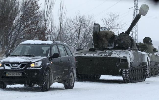 ОБСЄ зафіксували пересування танків і артилерії в Донецькій області