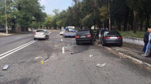 В Днепре произошло ДТП с участием полицейских, есть погибший