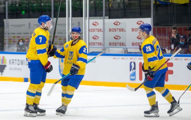 Сборная Украины запланировала шесть спаррингов перед хоккейным ЧМ-2023