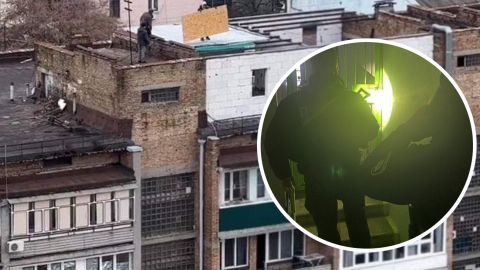 Может рухнуть: на киевской многоэтажке заметили незаконную надстройку (фото)