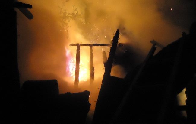 У Луганській області на пожежі житлового будинку загинув чоловік