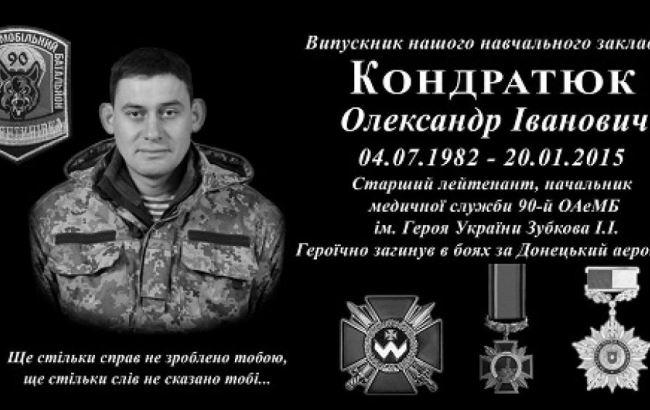 Погиб во время эвакуации Донецкого аэропорта: в Черкассах открыли мемориальную доску врачу-"киборгу"
