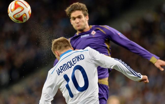 Динамо - Фиорентина 1:1: Видео голов матча