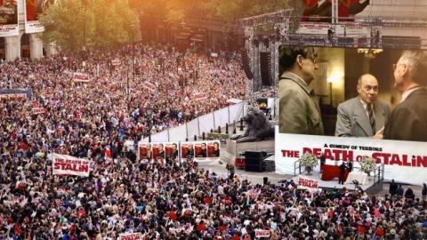 Запрещенный в РФ фильм о Сталине признали лучшей комедией в Европе