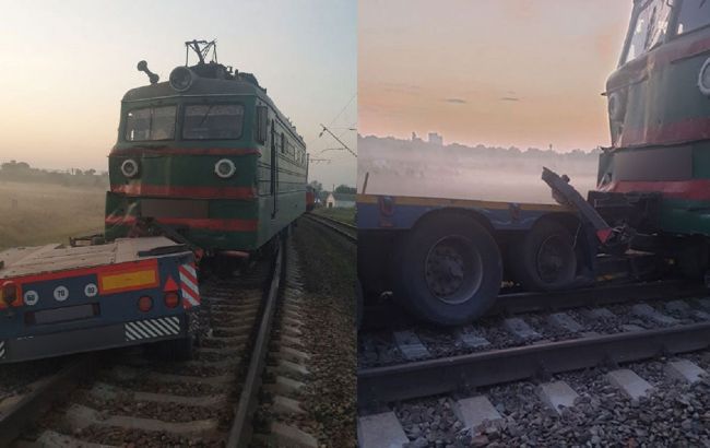 Пострадала дежурная по переезду: подробности столкновения грузовика и поезда возле Решетиловки