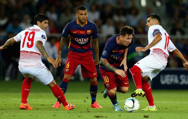 Барселона - Севилья: В матче за Суперкубок УЕФА побеждают каталонцы