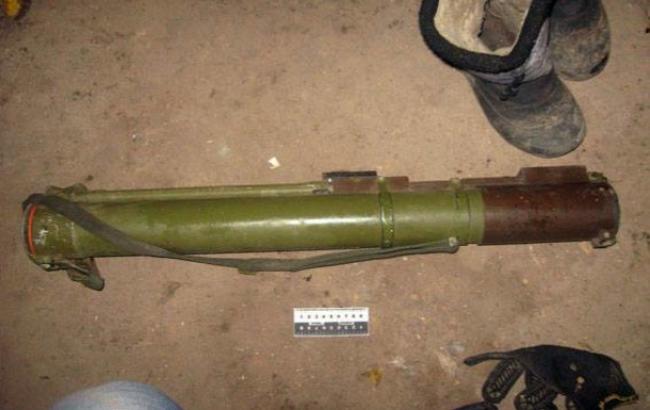 В Донецкой области у жителя изъяли гранатомет