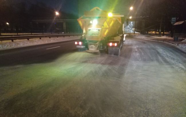 У столиці завтра очікується сніг, "Київавтодор" працює цілодобово