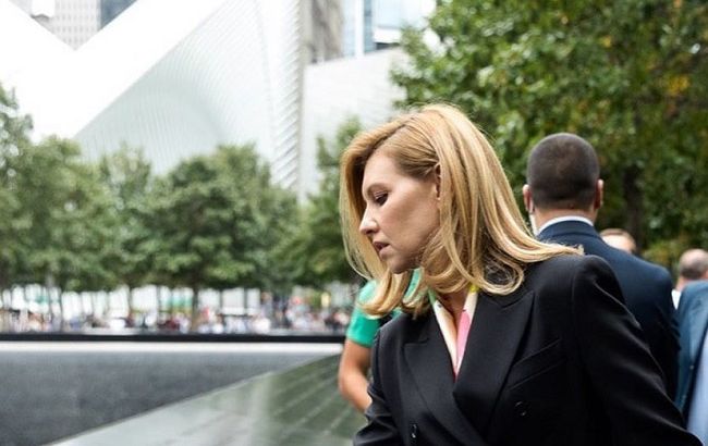 Елена Зеленская почтила память жертв 11 сентября: трогательные фото