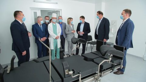 В Червонограде открыли обновленное приемное отделение больницы в рамках "Большой стройки"