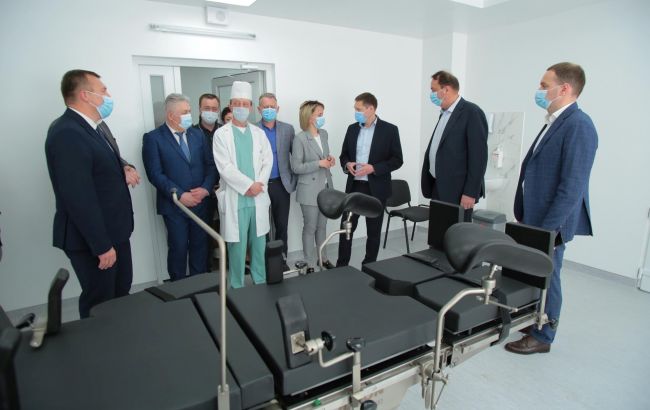 У Червонограді відкрили оновлене приймальне відділення лікарні в рамках "Великого будівництва"