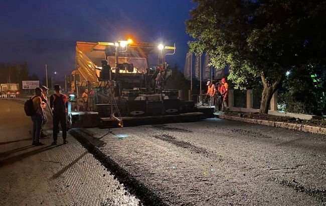 В Николаеве начался ремонт дорог по программе президента