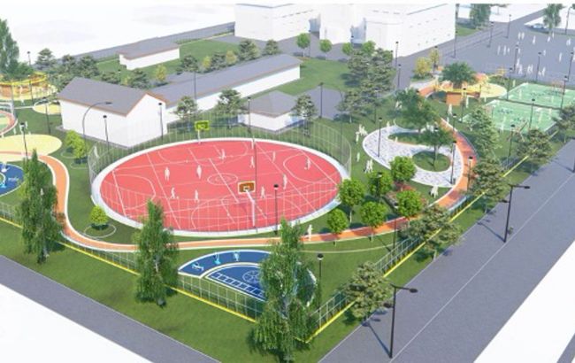 У Дніпрі будують інноваційний спорткомплекс просто неба