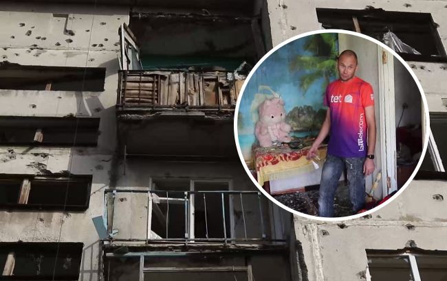 Накрыло землей в постели: мужчина из Славянске рассказал, как чудом выжил во время ракетного удара