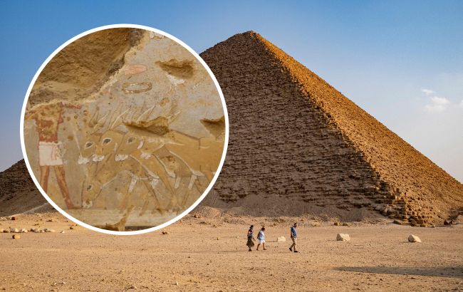 Археологи в пирамиде нашли редкие фрески, которым более 4 тысяч лет: фото
