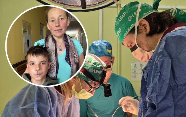 Называли кривоносым: во Львове хирурги из США сделали операцию сироте, которую он ждал всю жизнь