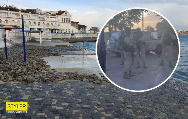 "При Україні такого не було": росіяни позбавляють кримчан пляжів (відео протестів)