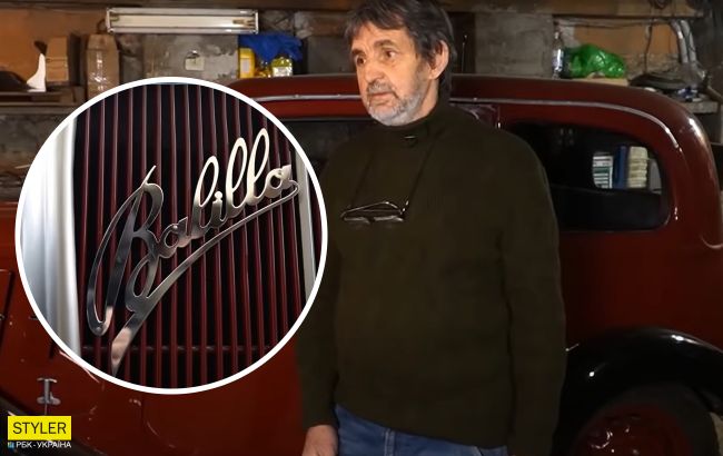 Українець з купи металобрухту відновив раритетний автомобіль 1930 років
