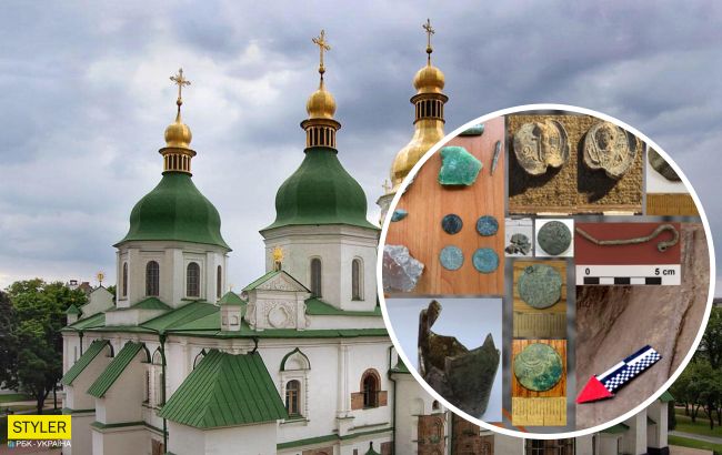 В Софии Киевской археологи обнаружили сенсационную находку: фото раскопок