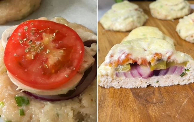 Мясные ватрушки: рецепт котлет с начинкой на ужин