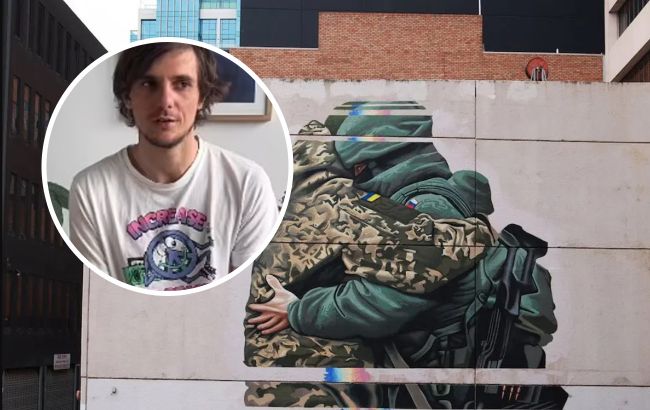 Австралийский художник угодил в скандал со своим муралом для украинцев: он просто хотел "содействовать миру"